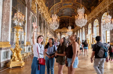 Paris'ten Versay Sarayı tren turu, rehberli saray ziyareti